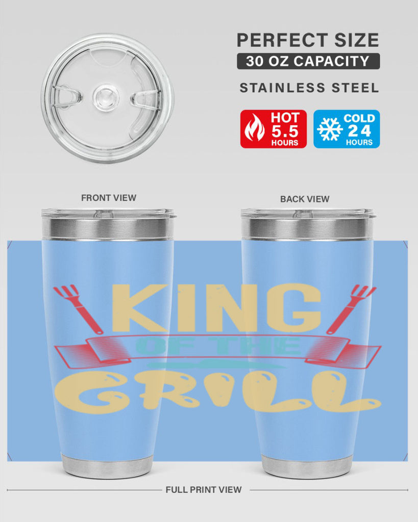 king of the grill 29#- bbq- Tumbler