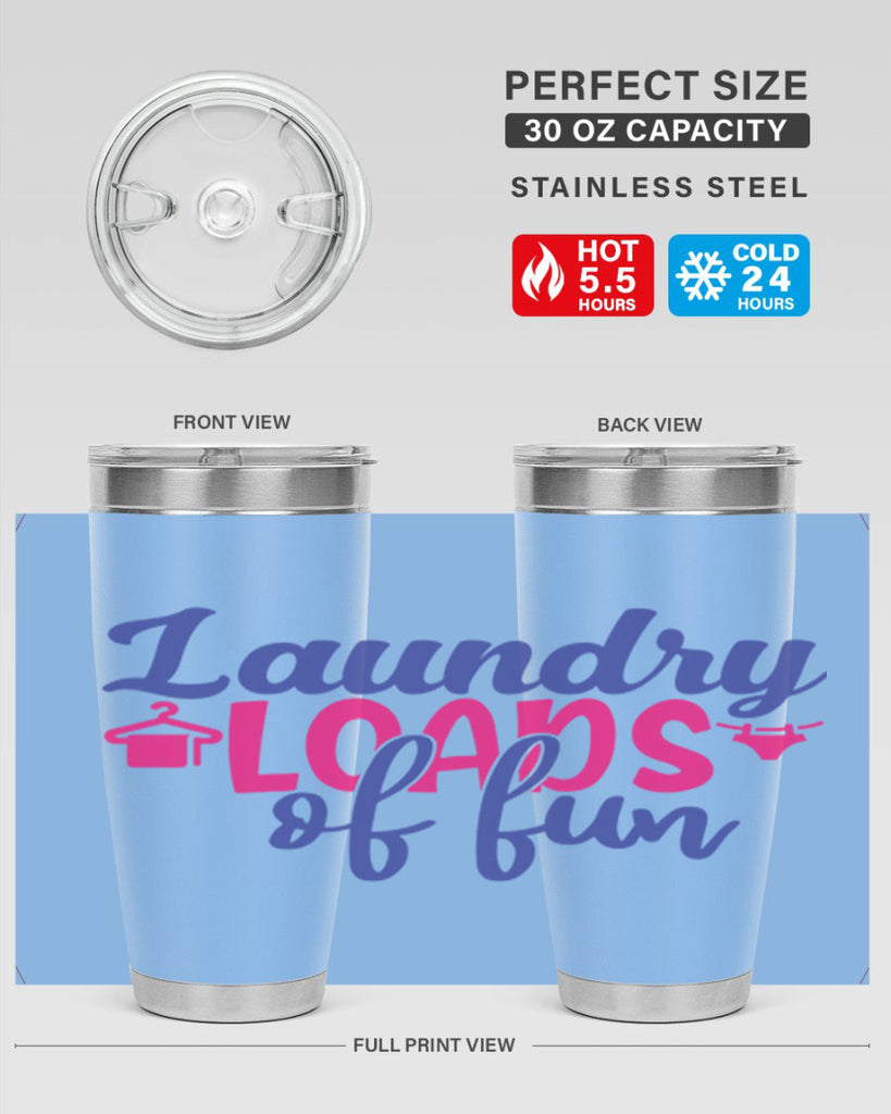 laundry loads of fun 8#- laundry- Tumbler