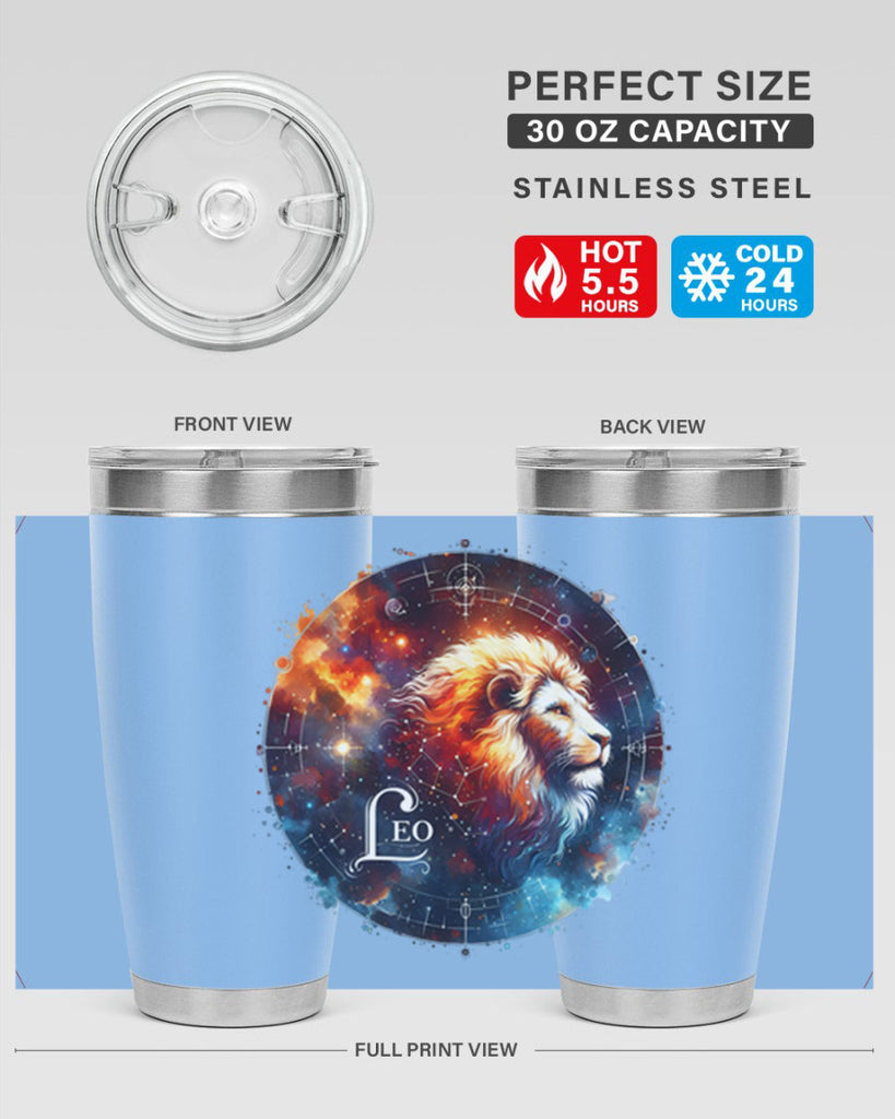 leo 300#- zodiac- Tumbler
