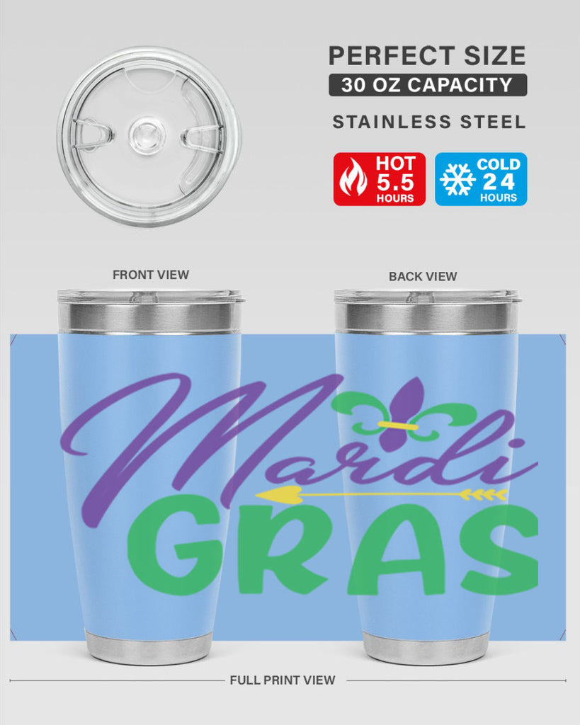 mardi gras 76#- mardi gras- Tumbler