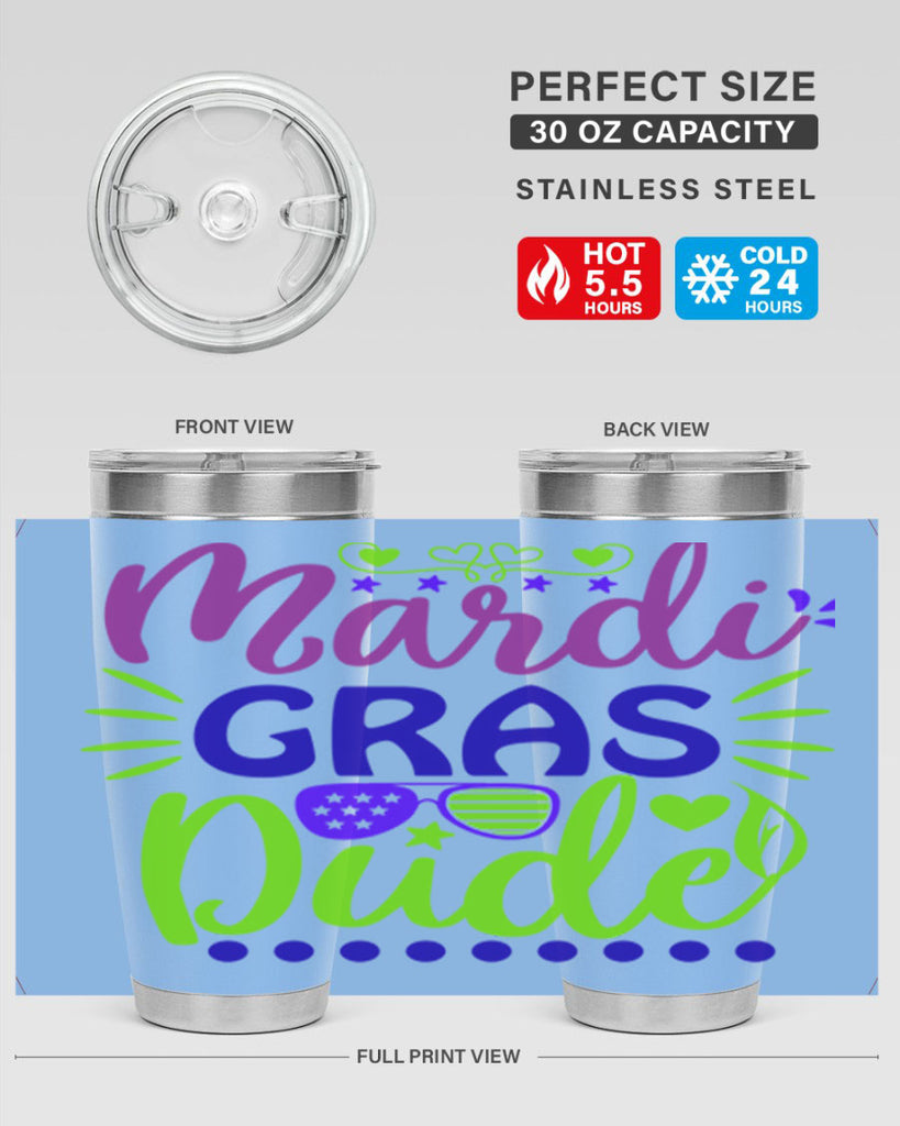 mardi gras dude 9#- mardi gras- Tumbler