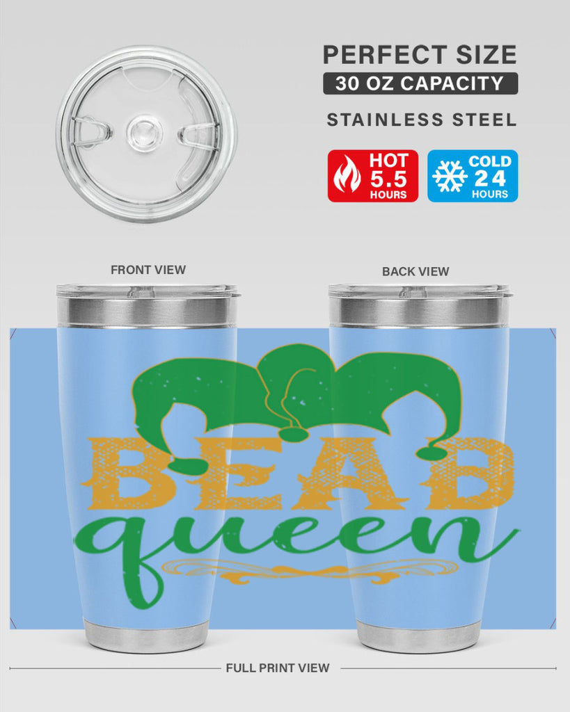 new orleans new me 42#- mardi gras- Tumbler