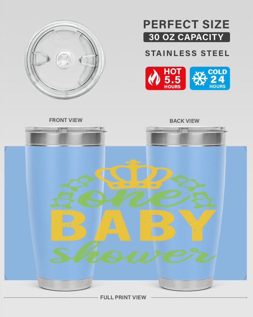 one baby shower Style 25#- baby shower- tumbler