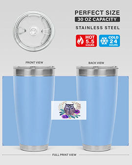 owl 17#- owl- Tumblers