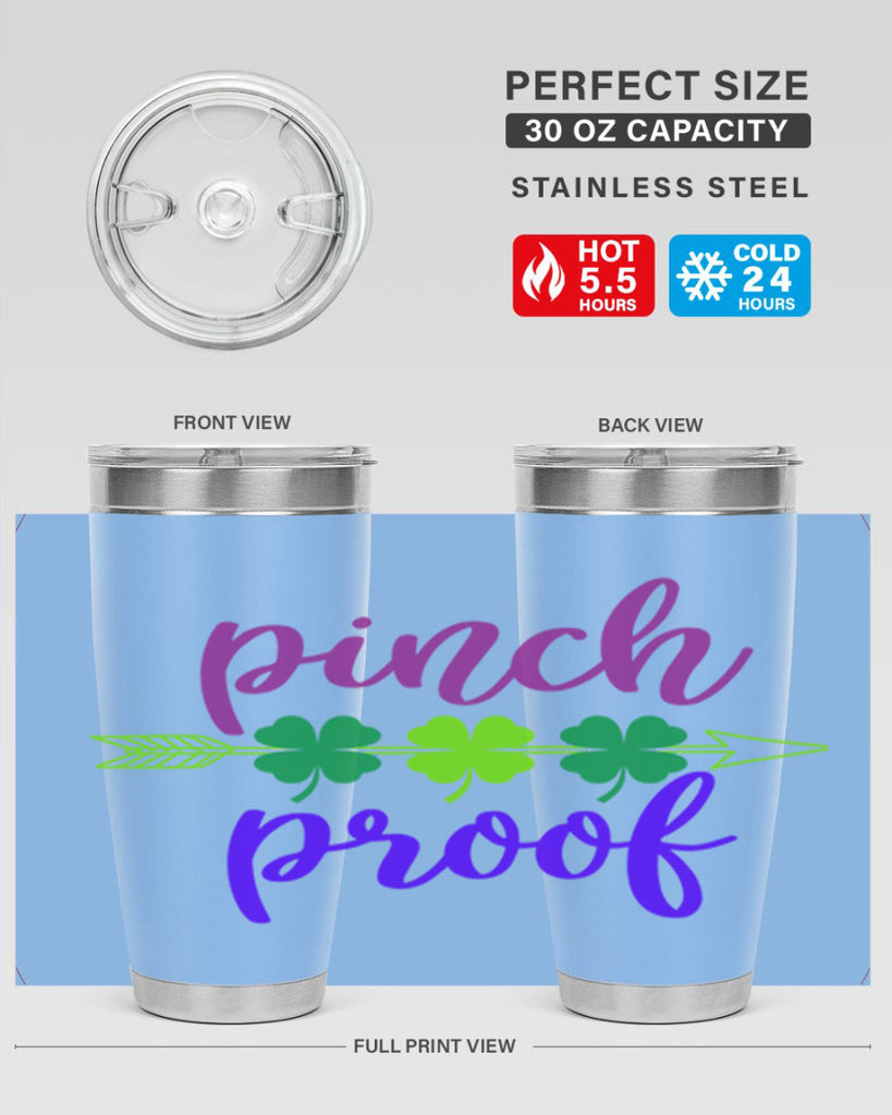 pinch proof 3#- mardi gras- Tumbler