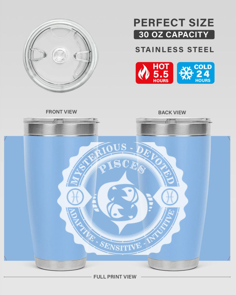 pisces 50#- zodiac- Tumbler
