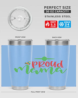 proud mama Style 38#- autism- Tumbler