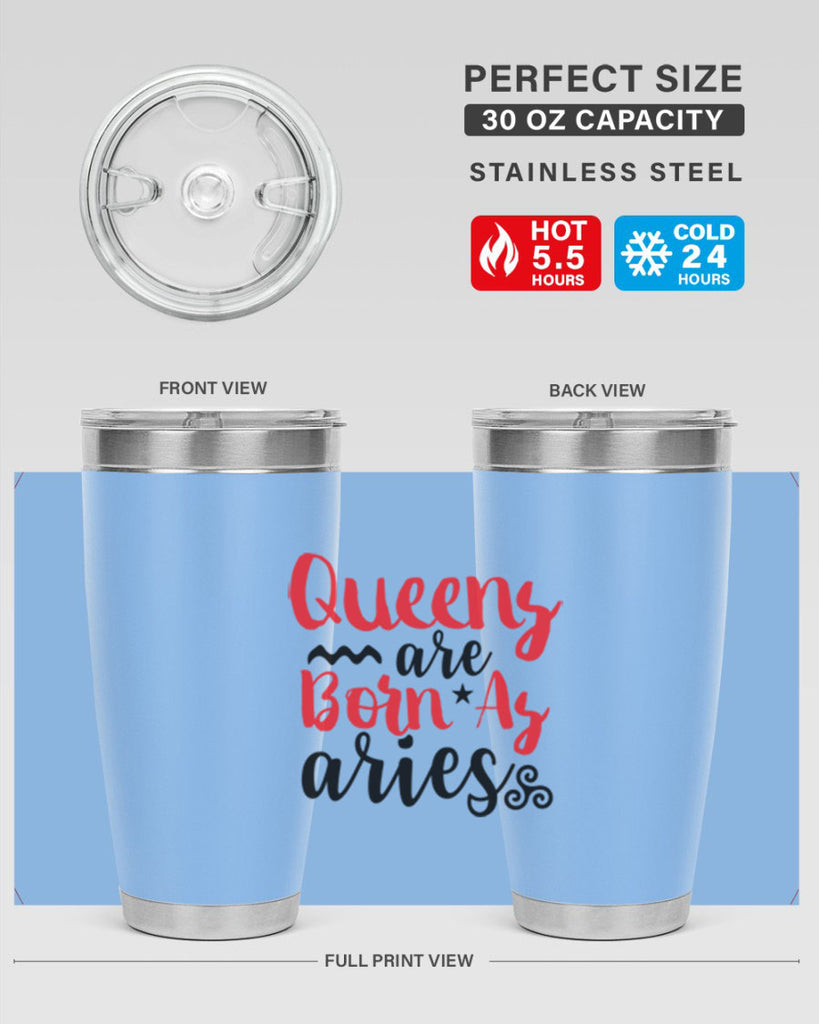queens Are Born As Aries 384#- zodiac- Tumbler