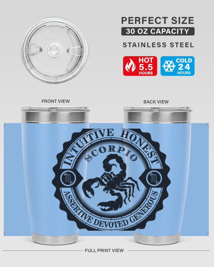 scorpio 31#- zodiac- Tumbler