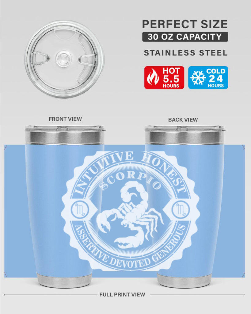 scorpio 32#- zodiac- Tumbler