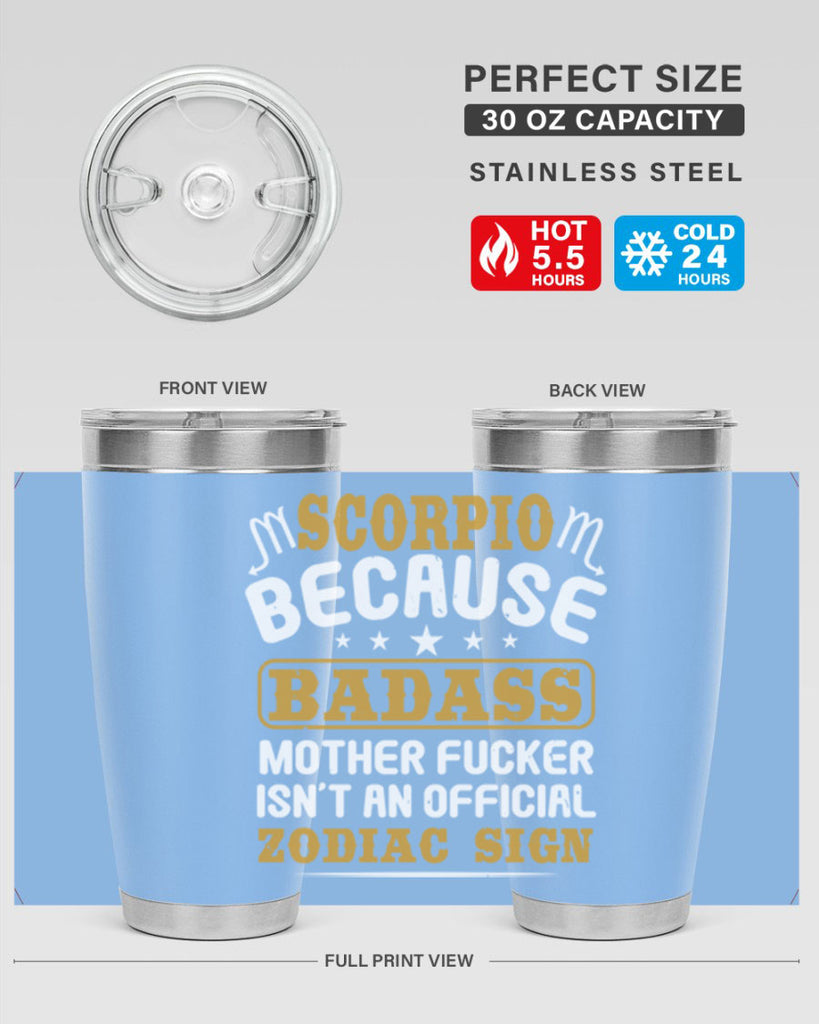 scorpio 432#- zodiac- Tumbler