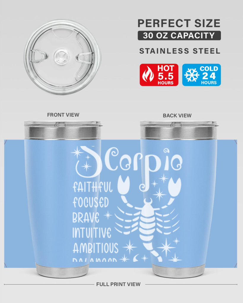 scorpio 435#- zodiac- Tumbler