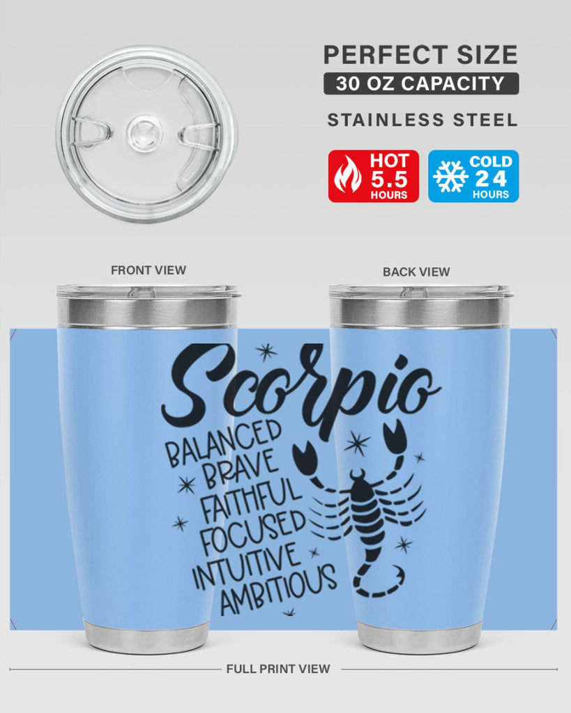 scorpio 436#- zodiac- Tumbler