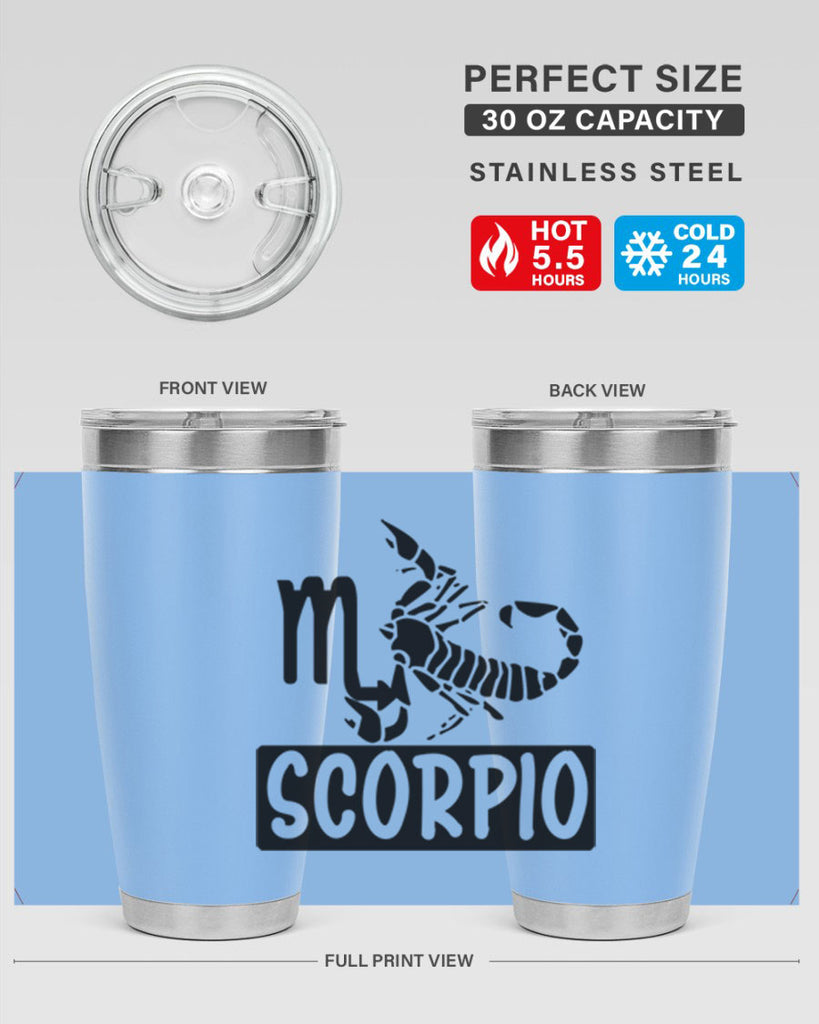 scorpio 440#- zodiac- Tumbler