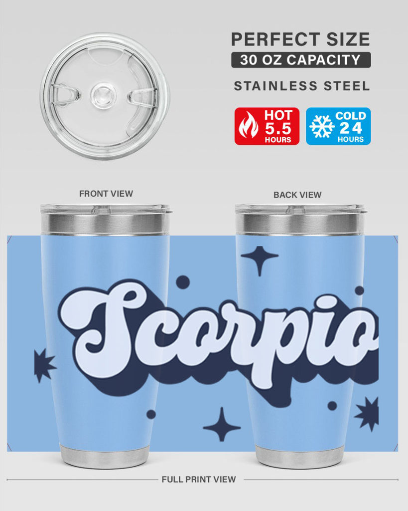 scorpio 454#- zodiac- Tumbler