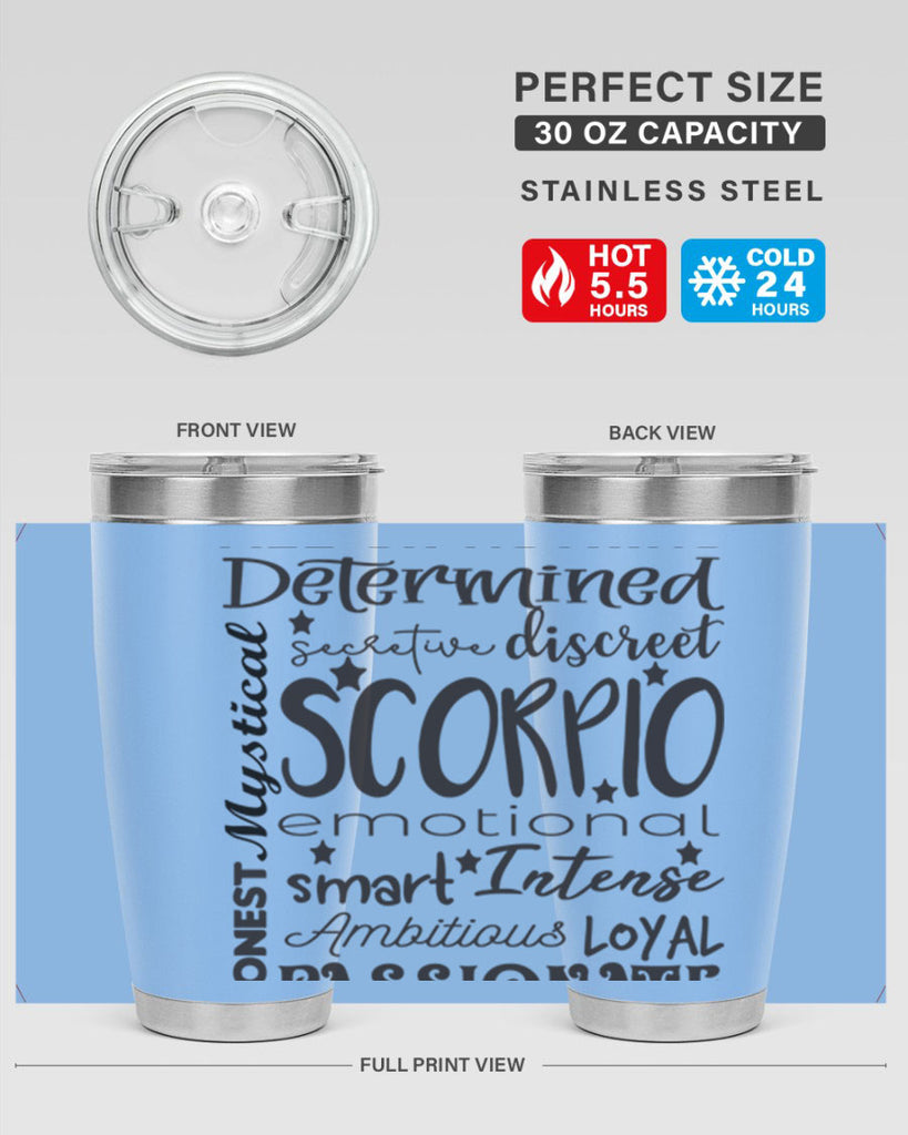 scorpio 572#- zodiac- Tumbler