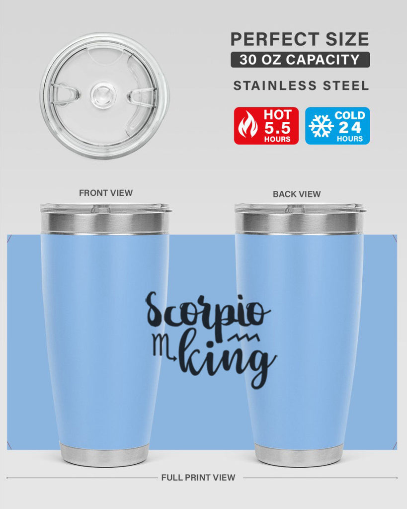 scorpio king 433#- zodiac- Tumbler