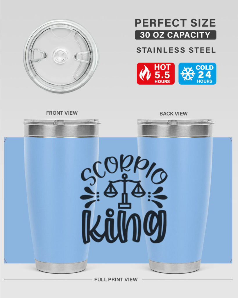 scorpio king 444#- zodiac- Tumbler