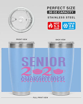 senior quarantined Style 45#- corona virus- Tumbler