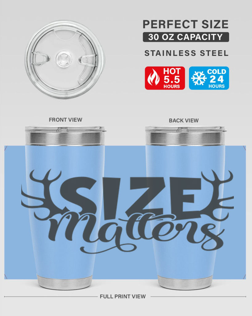 size matters 2#- hunting- Tumbler