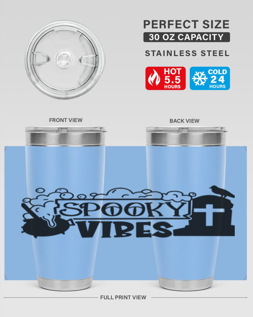 spooky vibes 20#- halloween- Tumbler