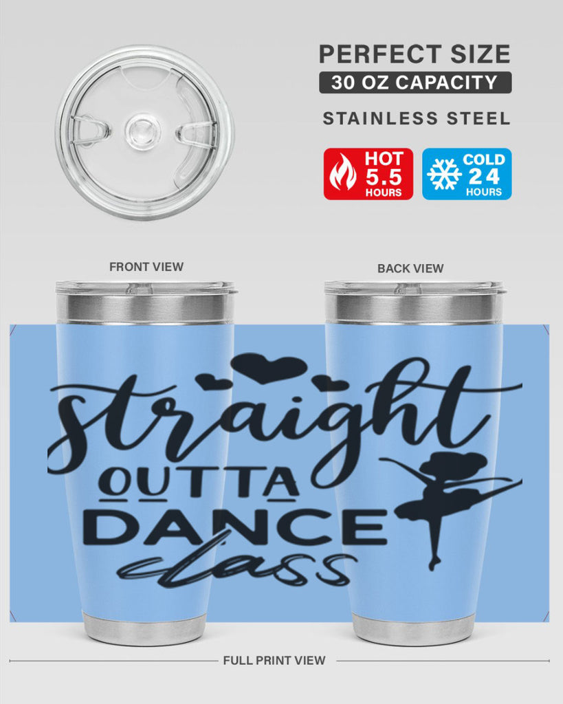straight outta dance class 80#- ballet- Tumbler