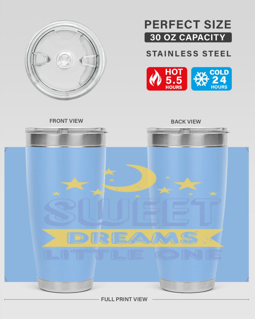 sweet dreams little one Style 13#- baby shower- tumbler