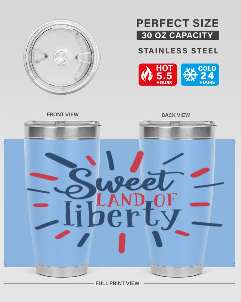 sweet land of liberty Style 7#- Fourt Of July- Tumbler