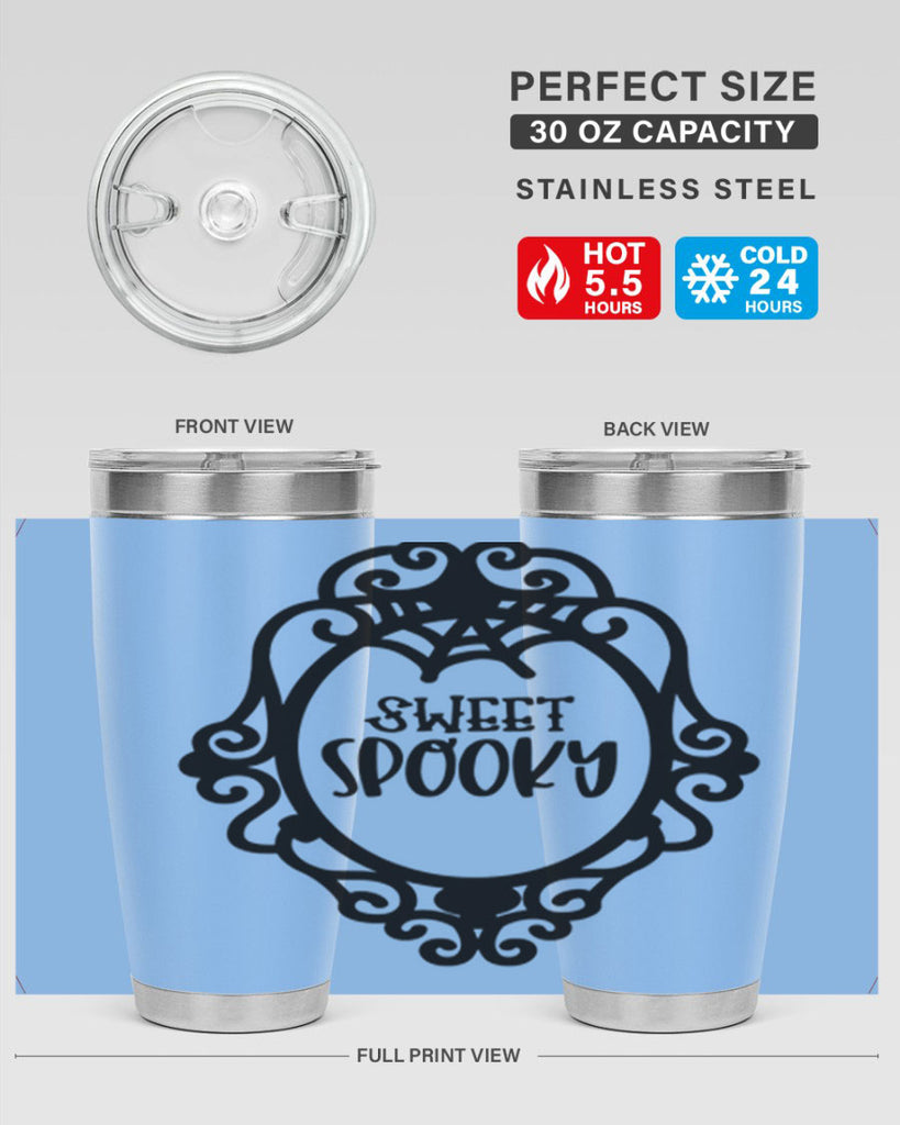 sweet spooky 18#- halloween- Tumbler
