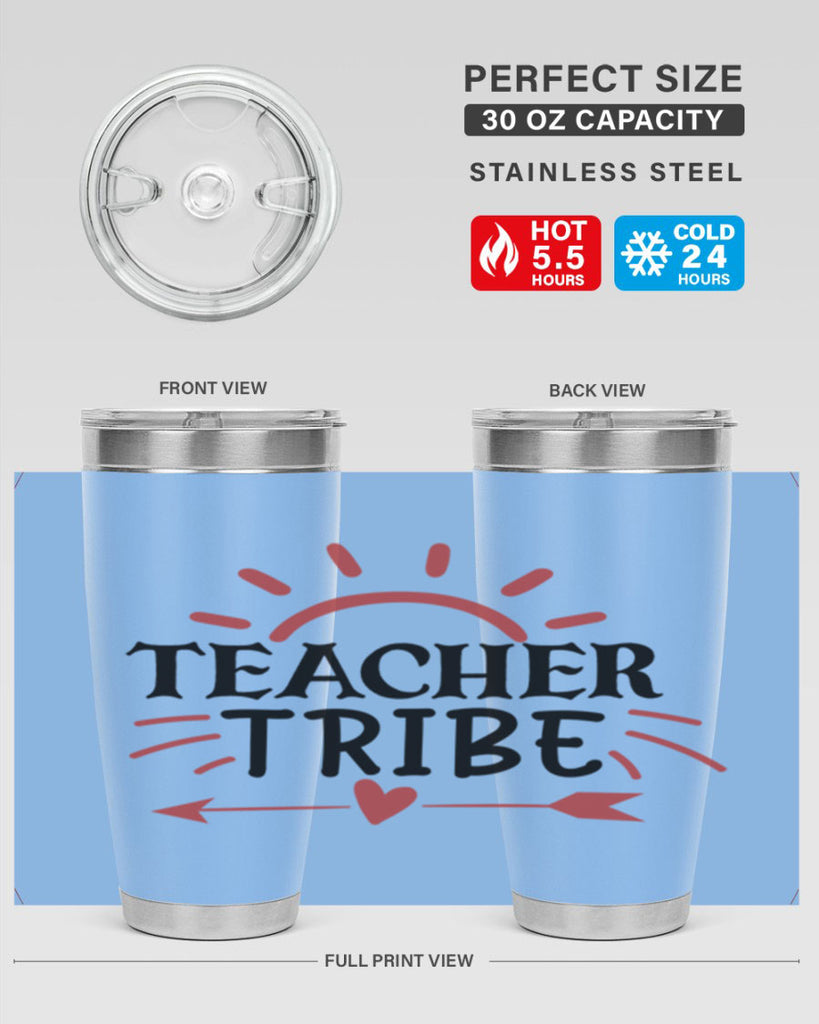 teacher tribe Style 201#- teacher- tumbler