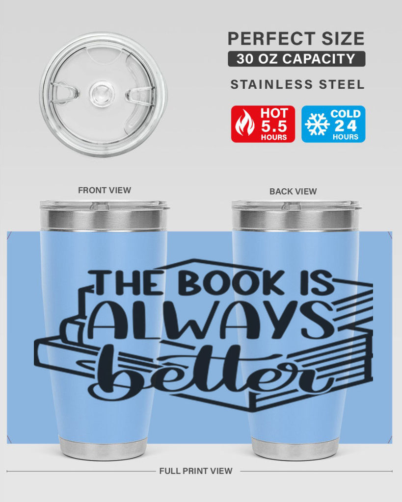 the book is always better 27#- reading- Tumbler