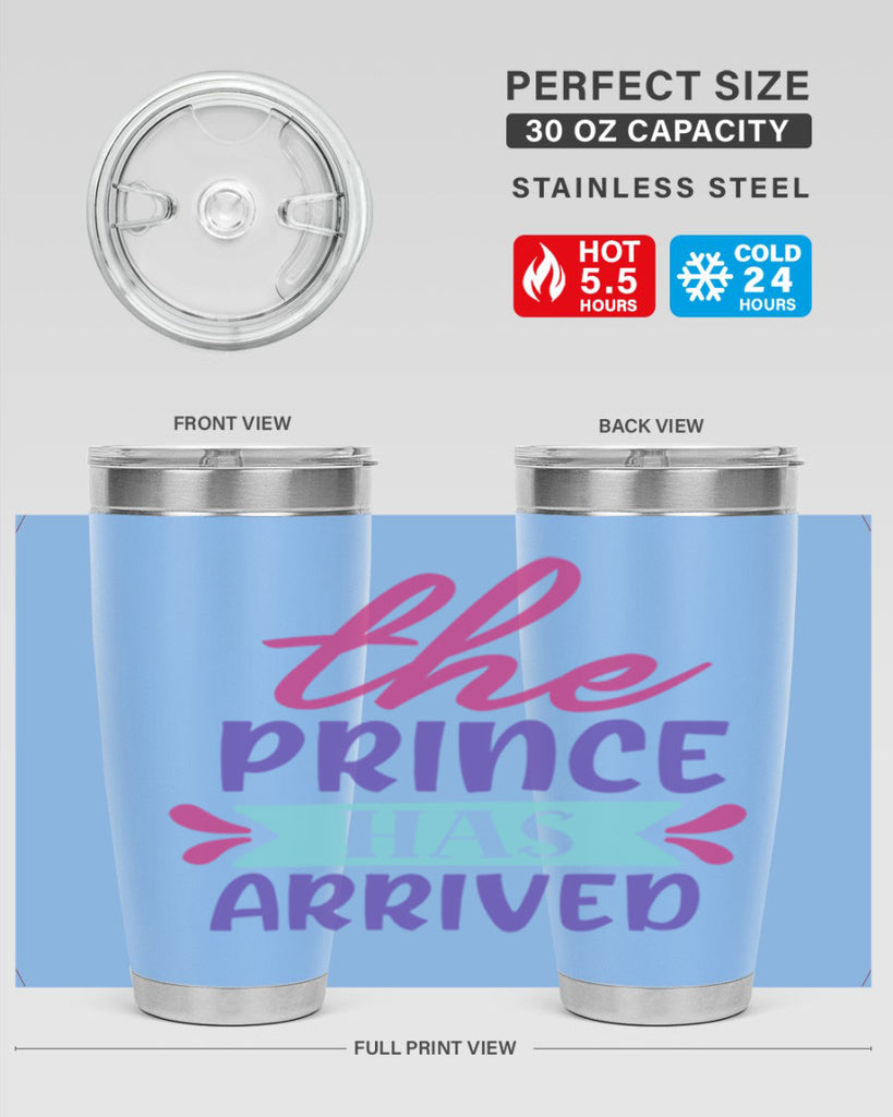 the prince has arrived Style 193#- baby- tumbler