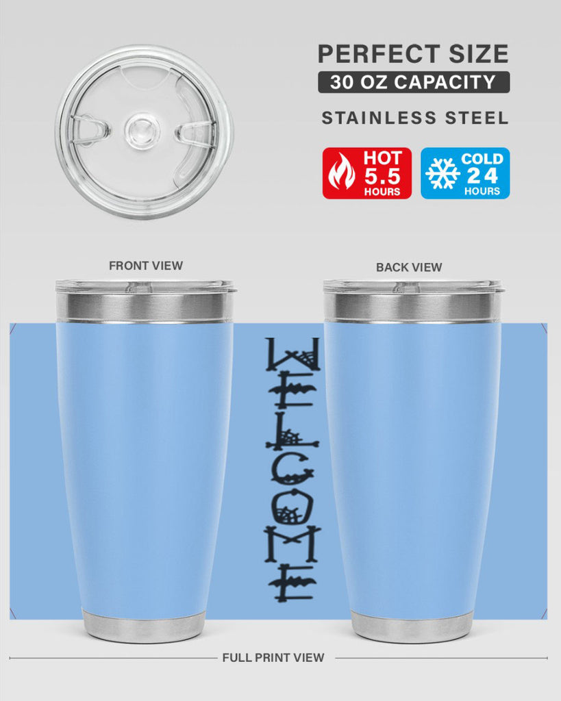 welcome 12#- halloween- Tumbler
