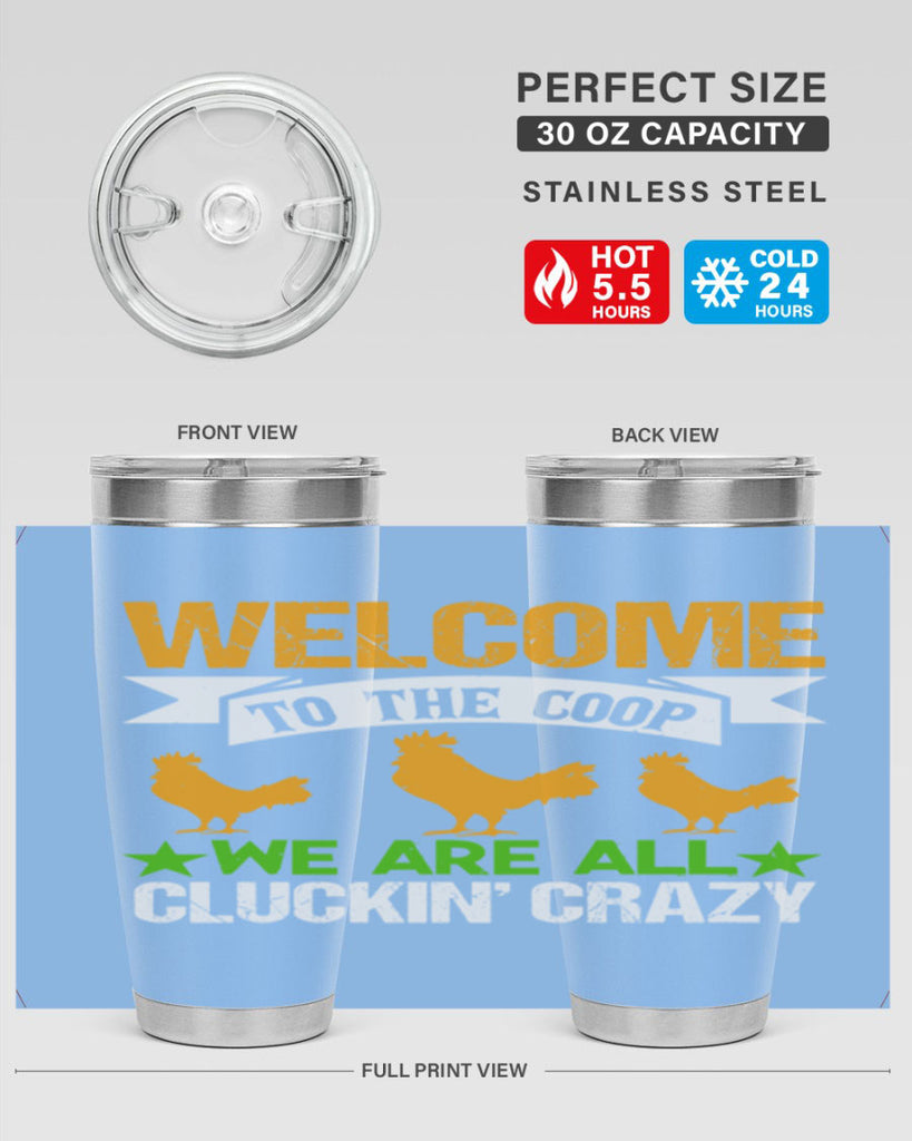 welcome to the coop 29#- farming and gardening- Tumbler