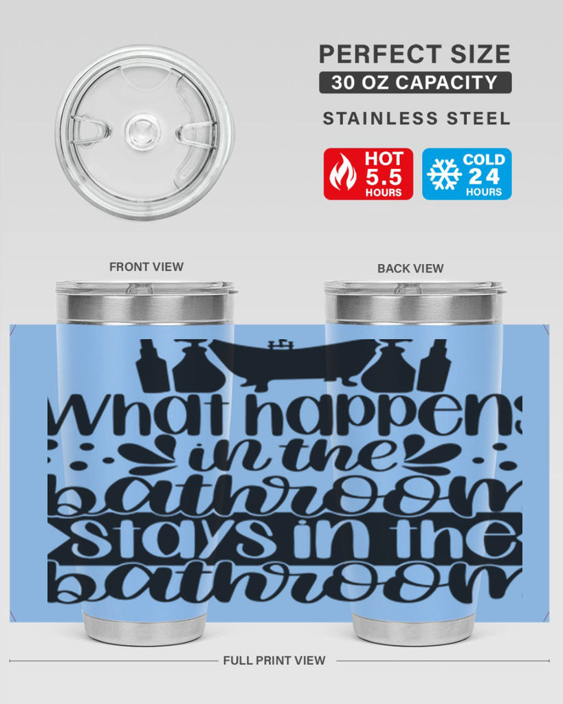what happens in the bathroom 6#- bathroom- Tumbler