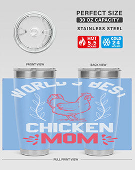 world’s best chicken mom Style 1#- chicken- Tumbler