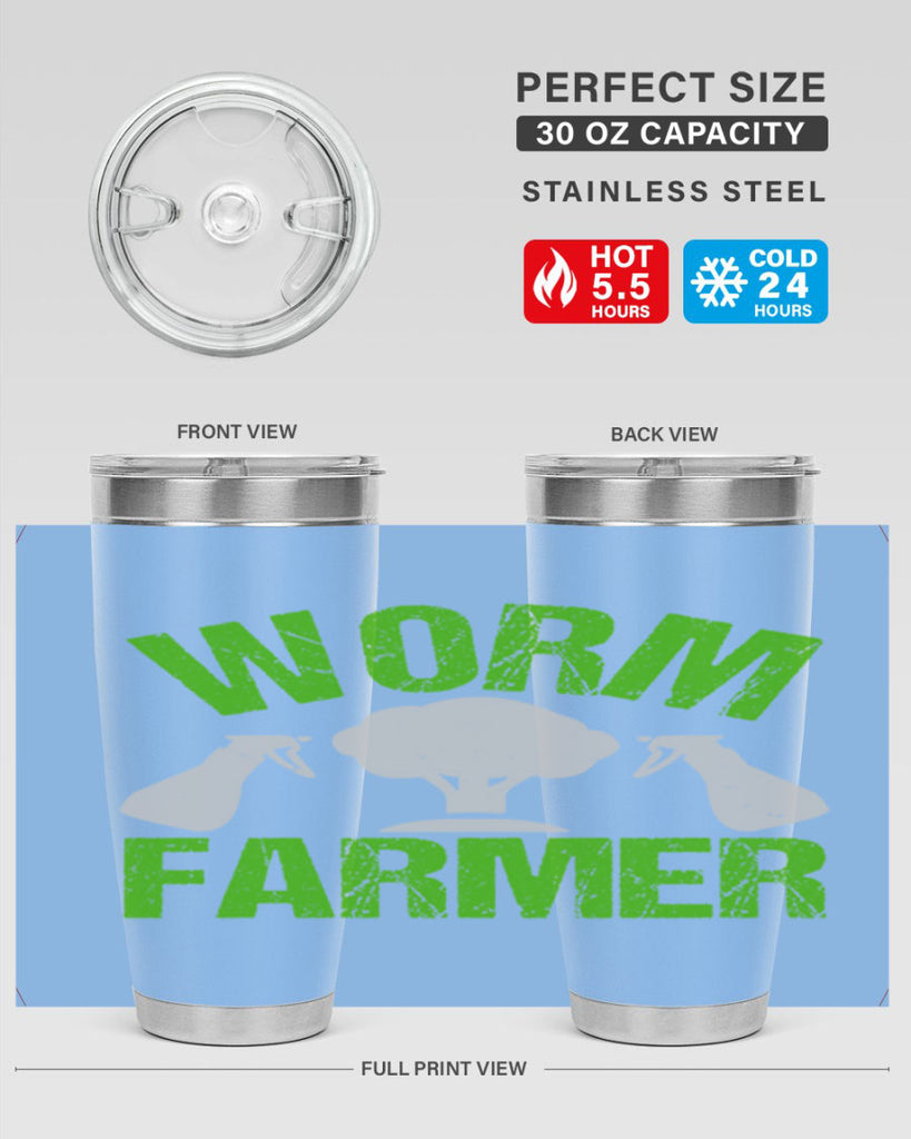 worm farmer 27#- farming and gardening- Tumbler