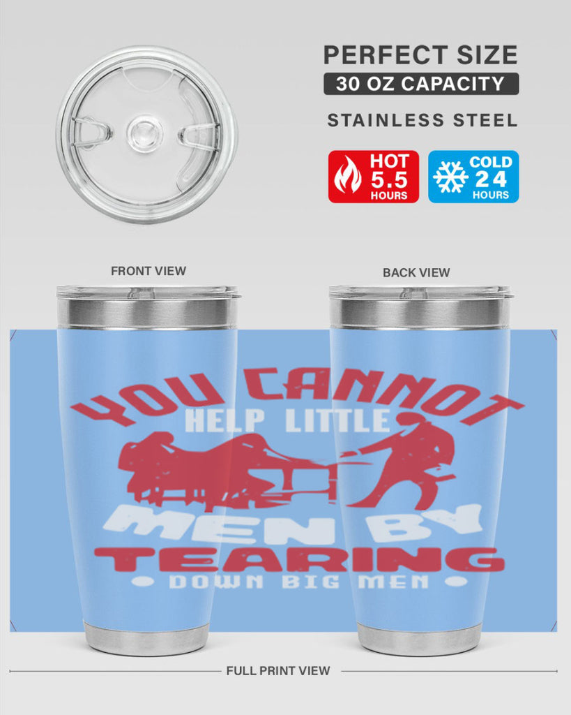 you cannot help little men Style 72#- Fourt Of July- Tumbler
