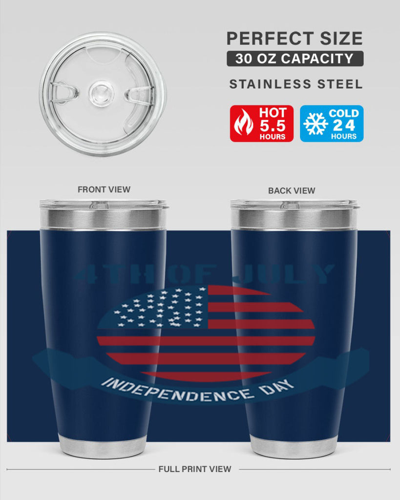 4th july design Style 63#- Fourt Of July- Tumbler