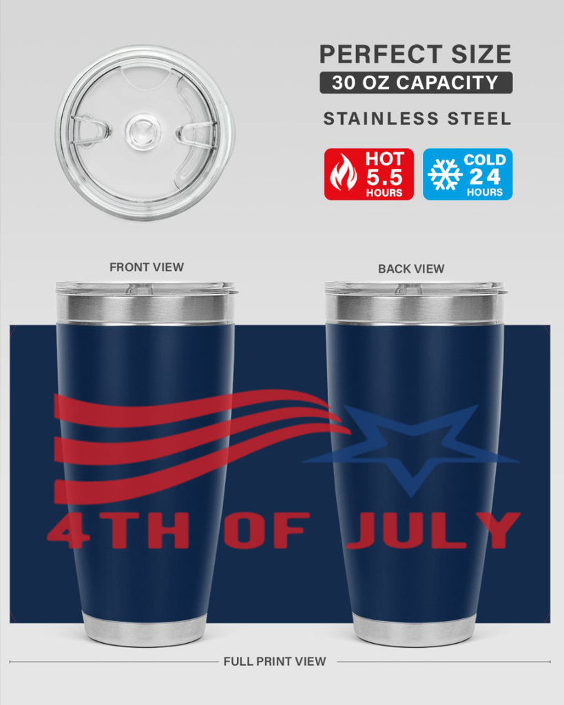 4th of July design Style 66#- Fourt Of July- Tumbler
