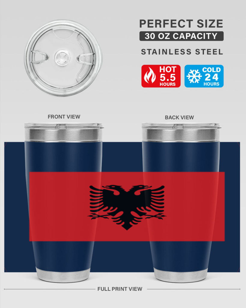 Albania 196#- world flags- Tumbler