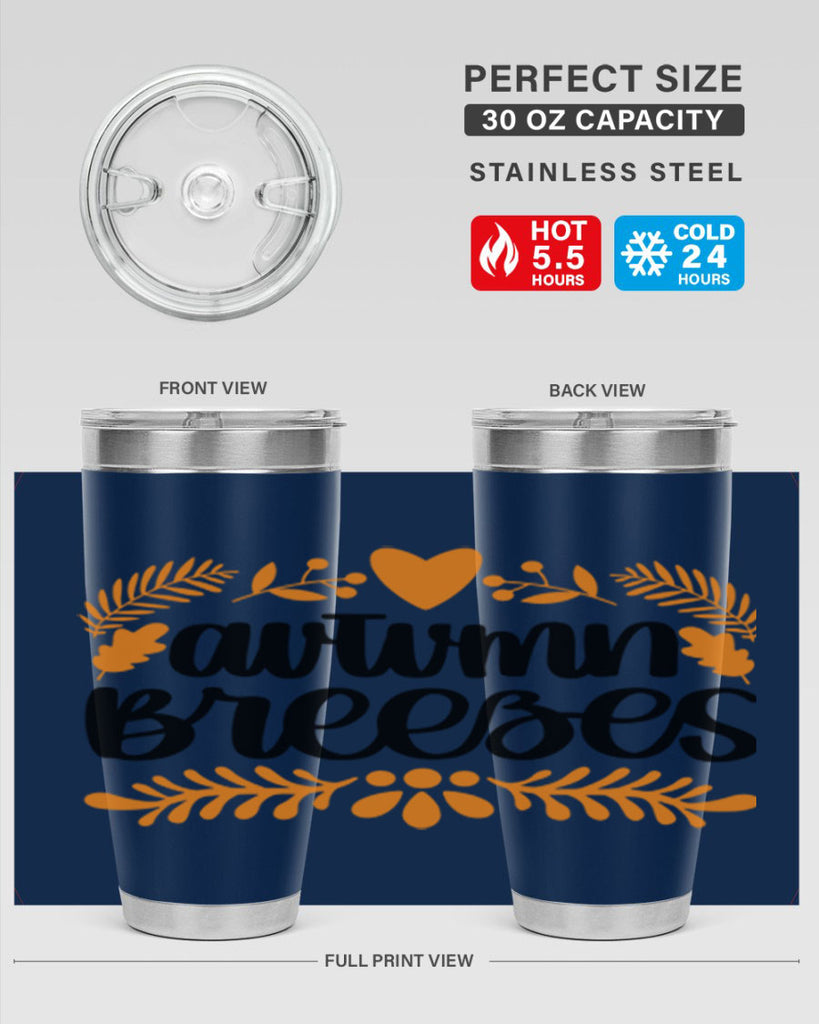 Autumn Breezes 474#- fall- Tumbler