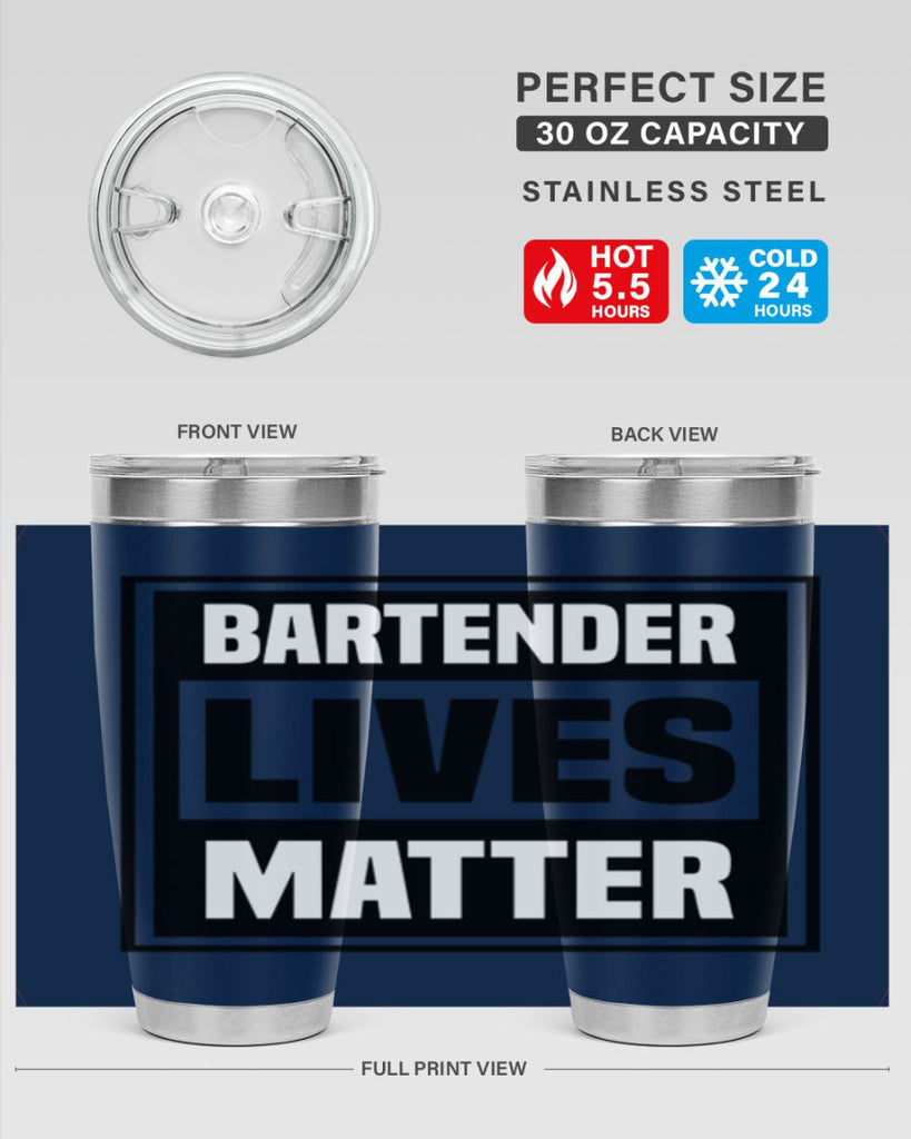BARTENDER Style 7#- bartender- tumbler