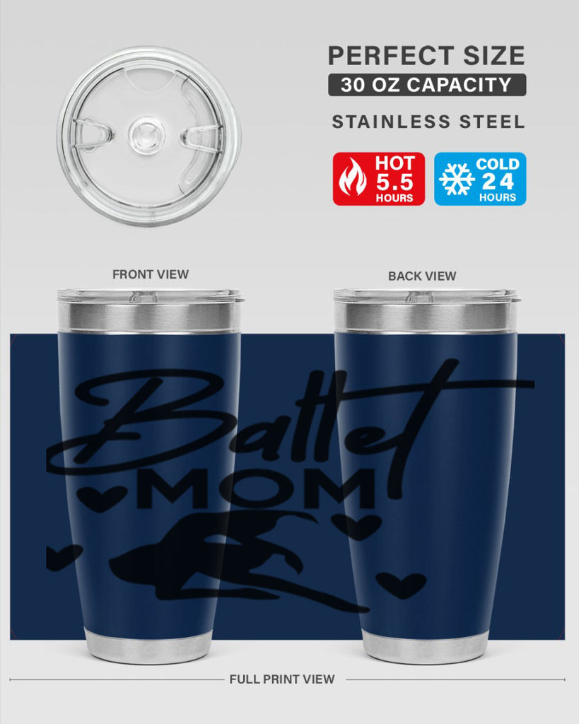 Ballet Mom 10#- ballet- Tumbler