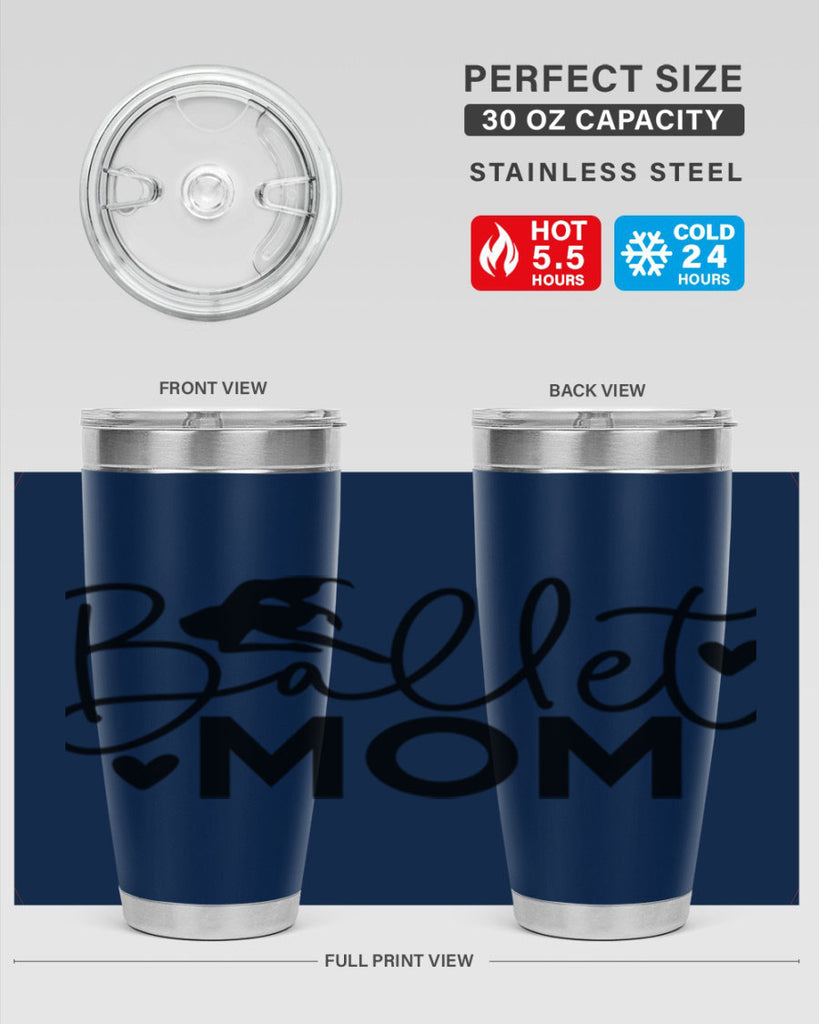 Ballet Mom 13#- ballet- Tumbler
