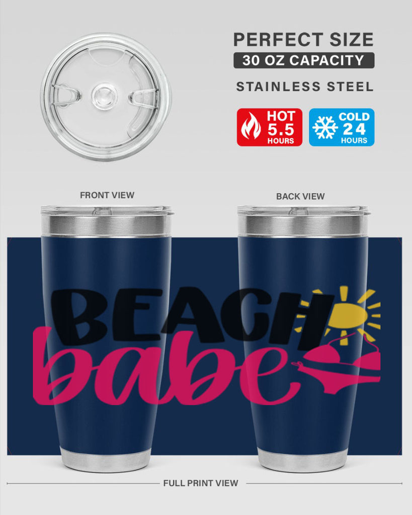 Beach Babe Style 52#- summer- Tumbler