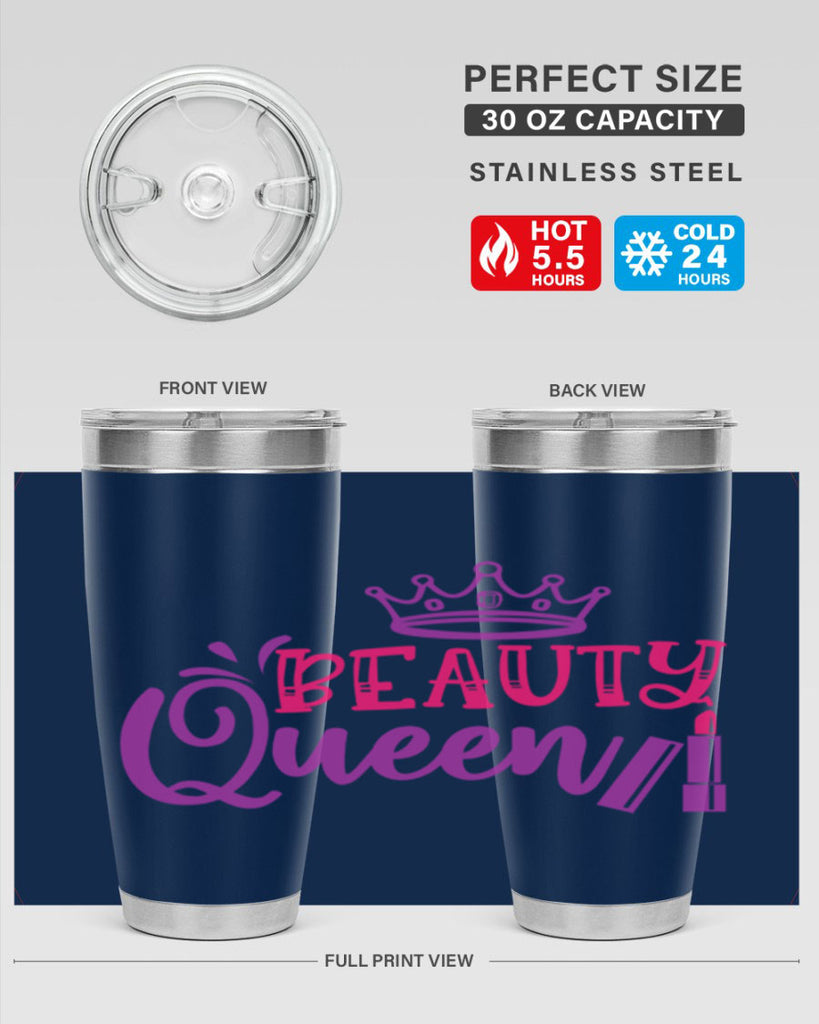 Beauty Queen Style 250#- make up- Tumbler
