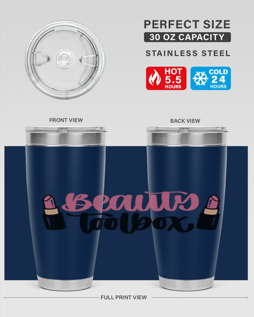 Beauty Toolbox Style 134#- make up- Tumbler