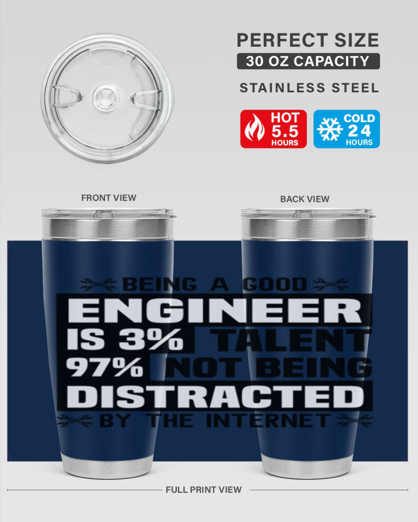 Being a good Style 20#- engineer- tumbler