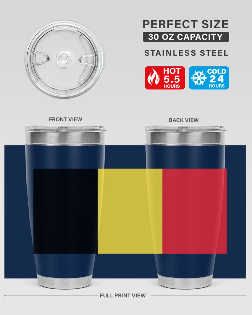 Belgium 181#- world flags- Tumbler